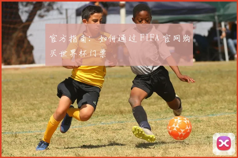 官方指南:如何通过 FIFA 官网购买世界杯门票